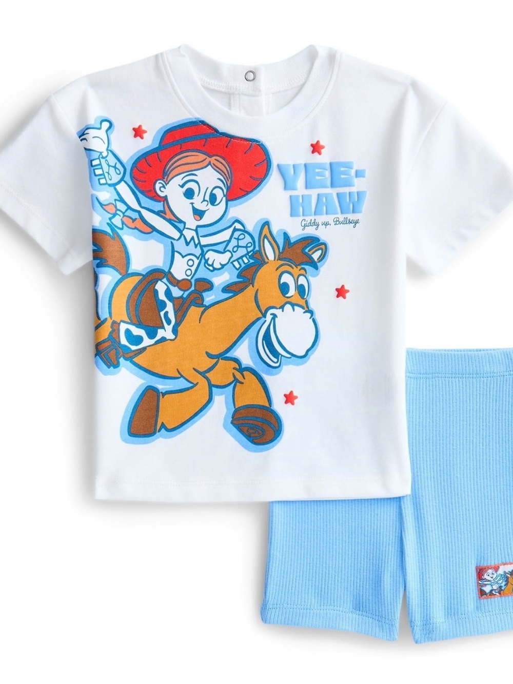 Disney Toy Story T-shirt and Ribbed Shorts 6/9 months NWT